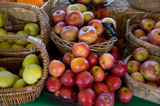 many apples